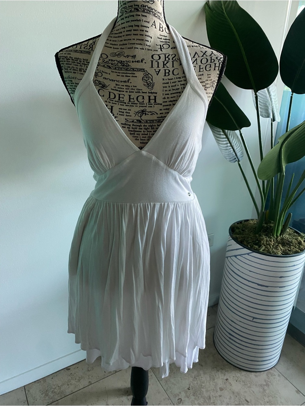 Guess Vintage Flowy Halter Dress!